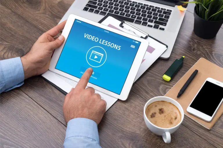 Scorm player E-learning