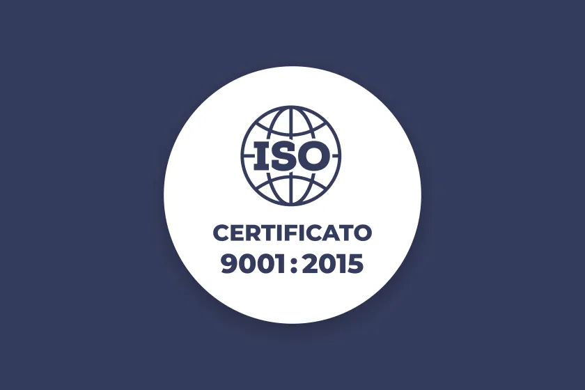 Immagine Certificazione ISO 9001:2015 Jforma